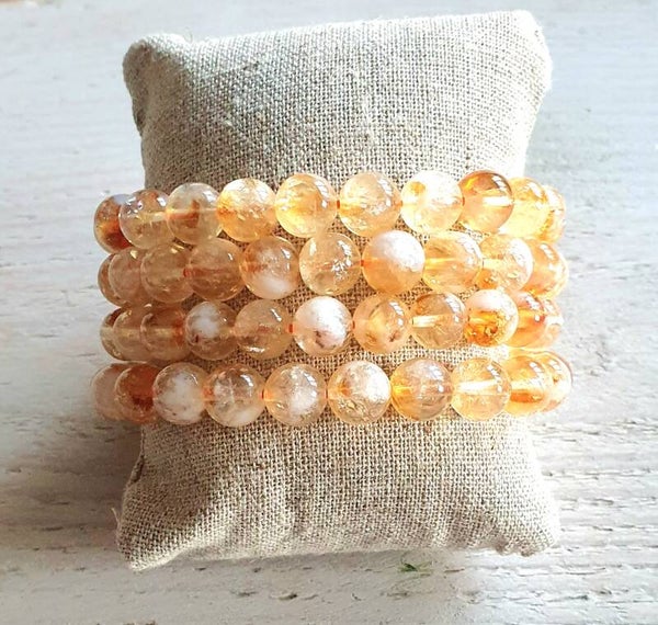 Citrien armband (8mm)