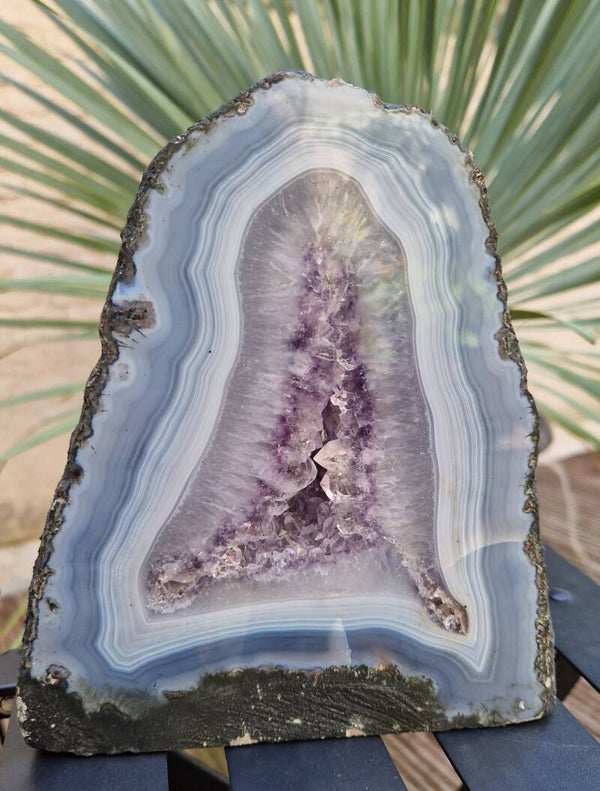 Amethist Agaat Chalcedoon Geode