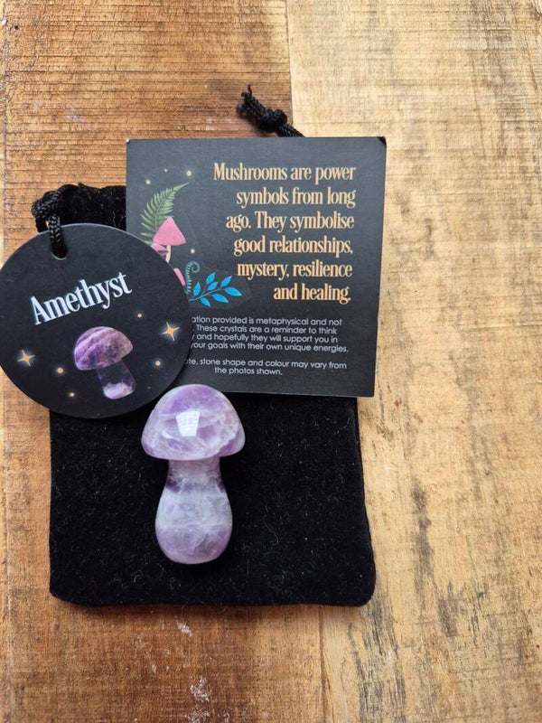 Paddenstoel Amethist