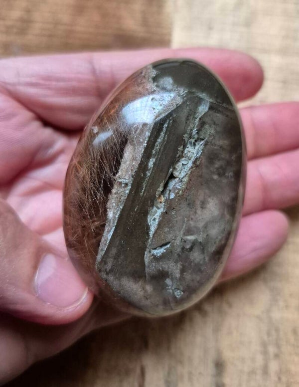 Lodoliet Handsteen ( Gardenkwarts Sjamansteen)