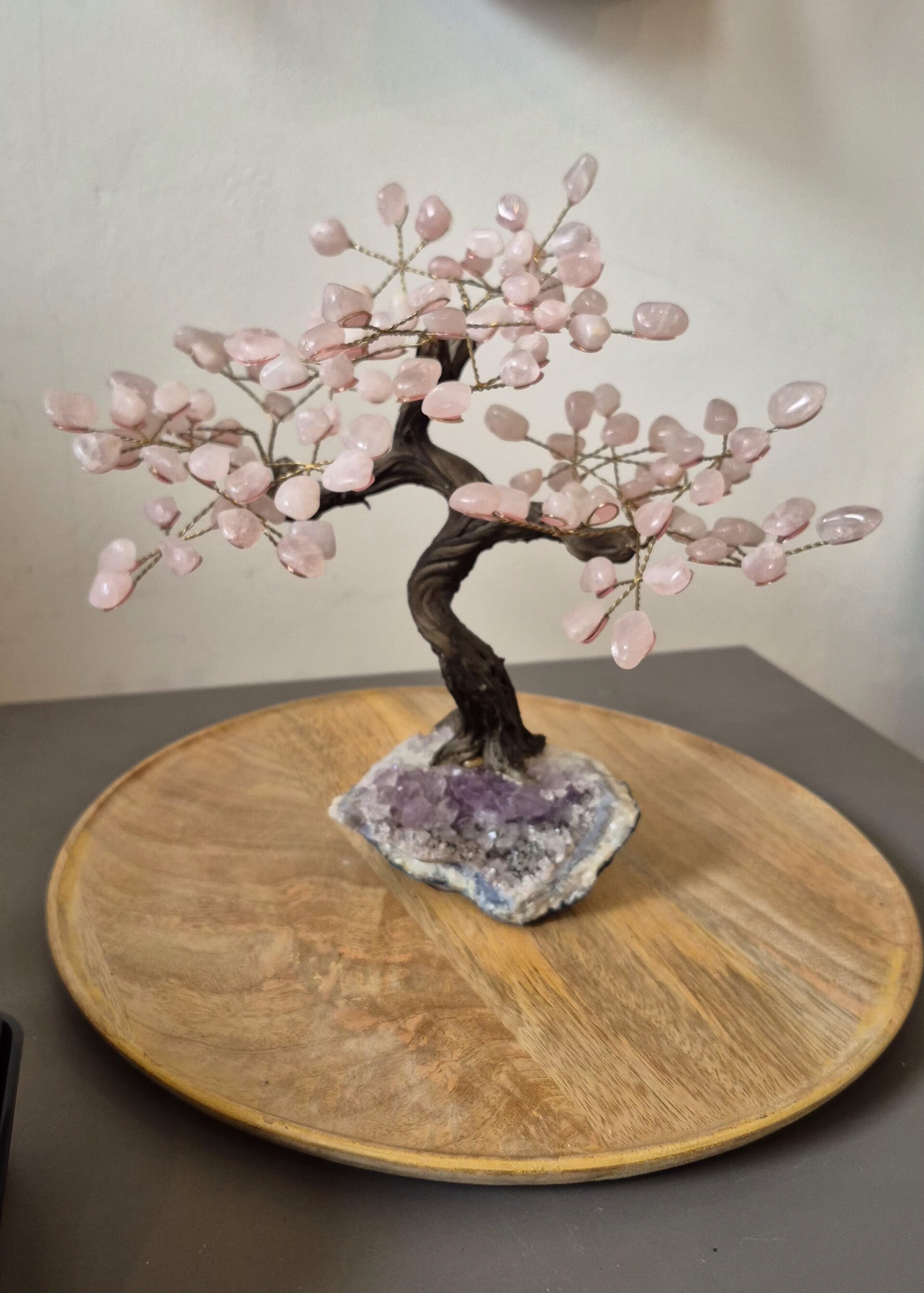 Rozenkwarts Amethist Bonsai boom