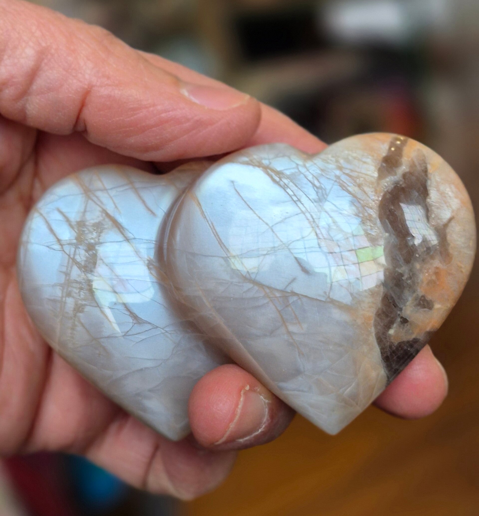 Maansteen Dubbele Hart