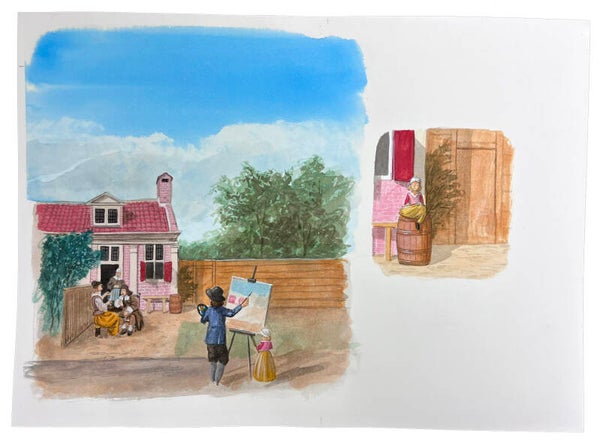 Isabella Boem en de schilder Pieter de Hooch 1