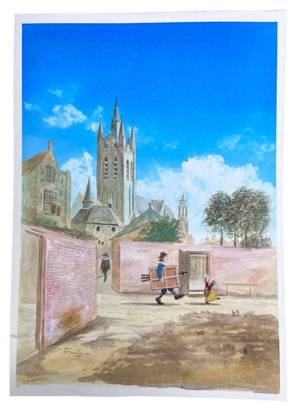 Isabella Boem en de schilder Pieter de Hooch