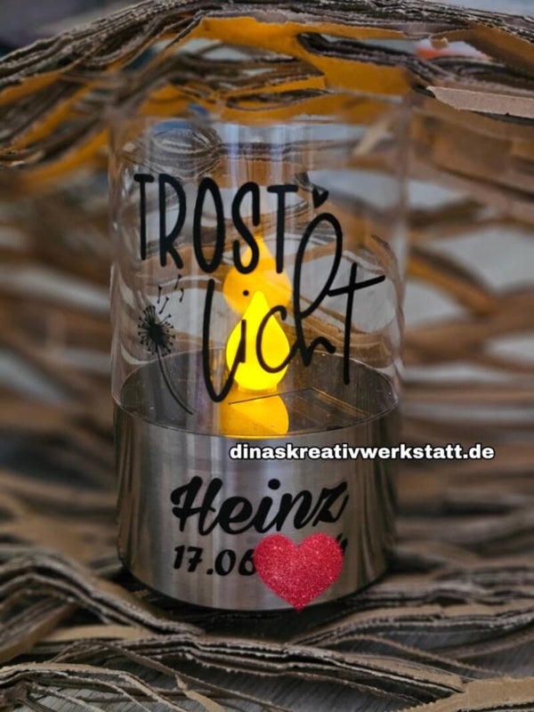 Personalisierte Solar Windlichter
