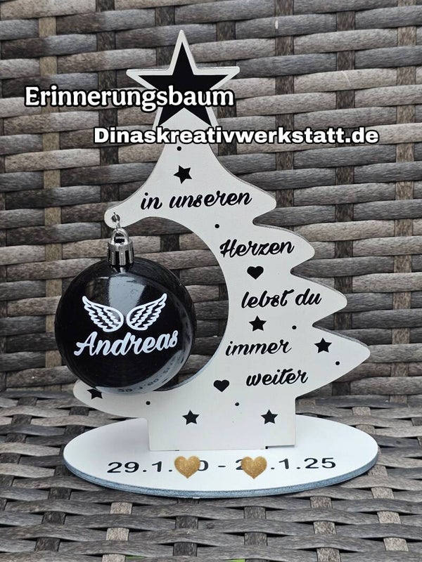 Deko Weihnachtsbaum Erinnerungsbaum