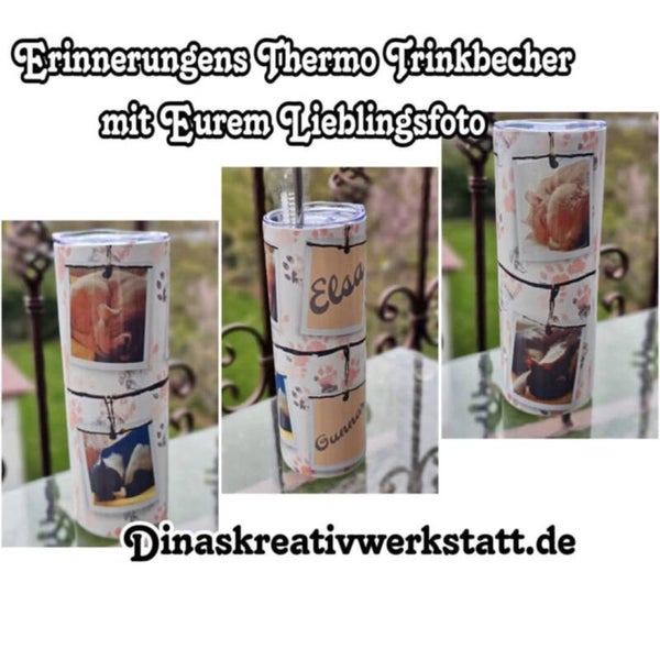 Thermo Trinkbecher Edelstahl