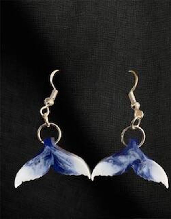 Whale Tail Earrings