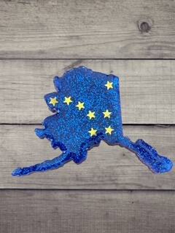 State of AK pin