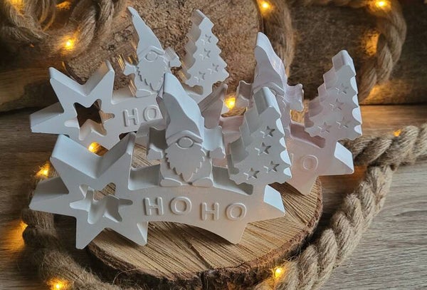 DECO DE NOËL EN RESINE MINERALE