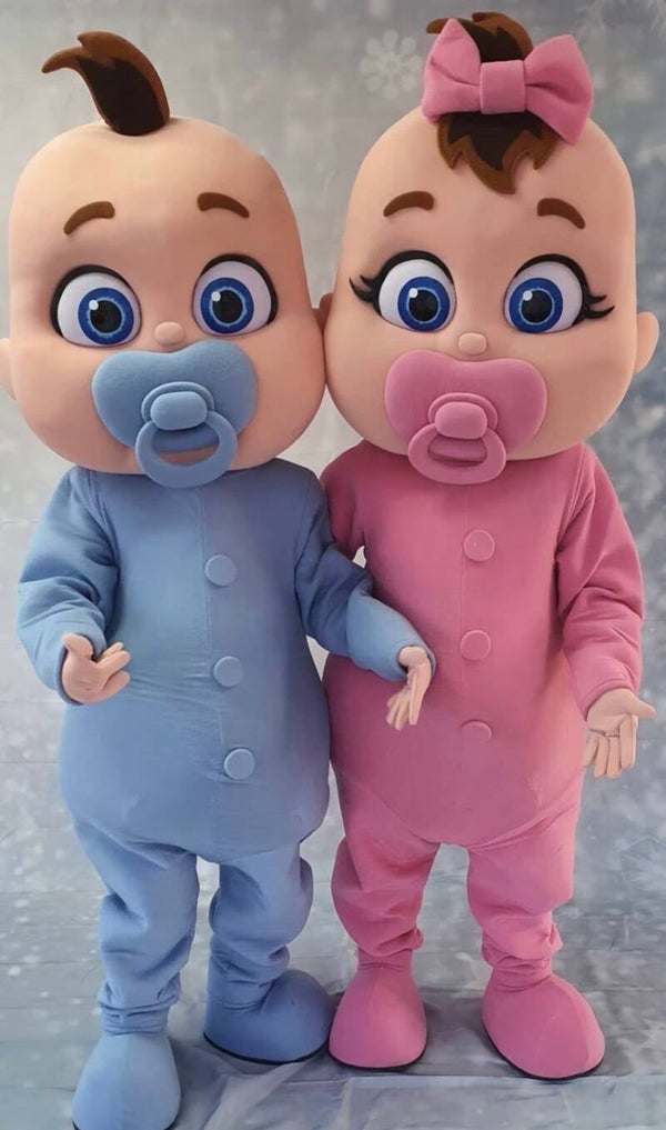 Mascotte Bébé révélation