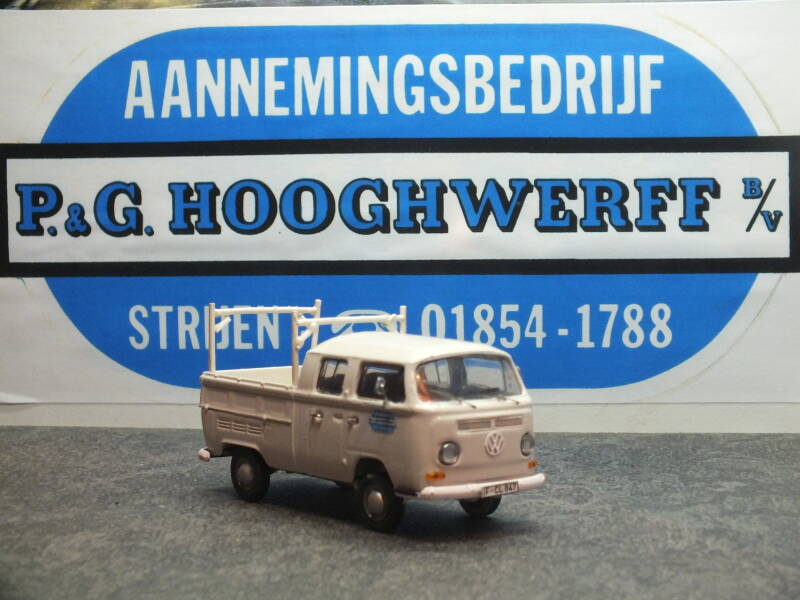 Volkswagen T2 pick-up dubbele cabine