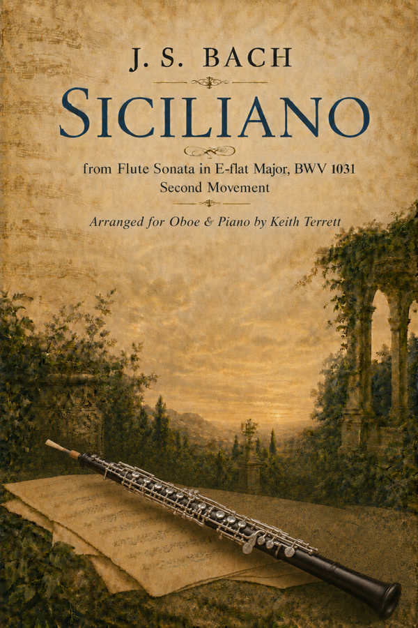 Siciliano – BWV 1031: Second Movement for Oboe & Piano