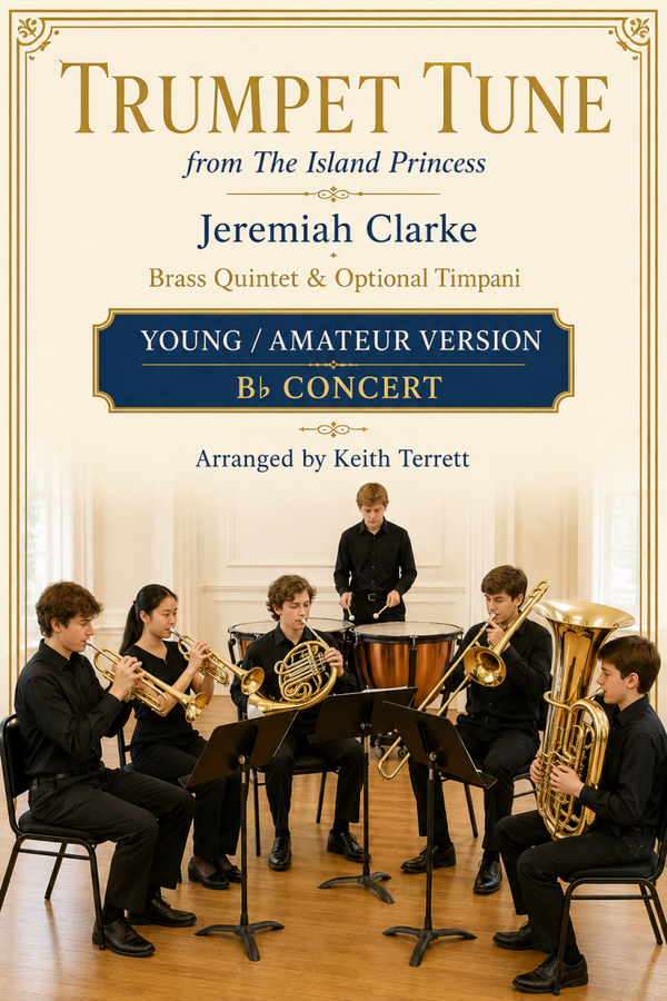 Trumpet Tune from the Island Princess for Young Brass Quintet