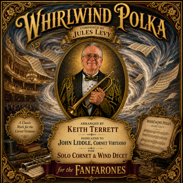 Whilwind Polka for Solo Bb Cornet & Wind Dectet