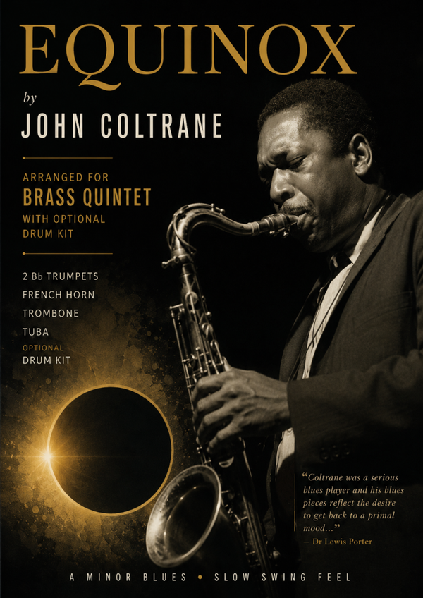 Equinox for Brass Quintet & Drumset