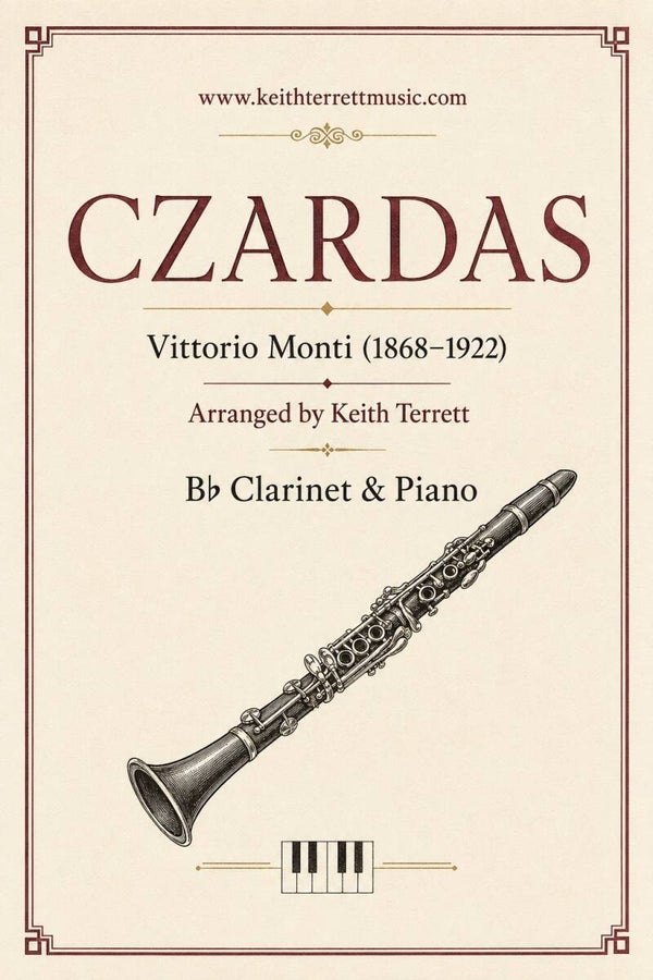 Czardas for Bb Clarinet & Piano