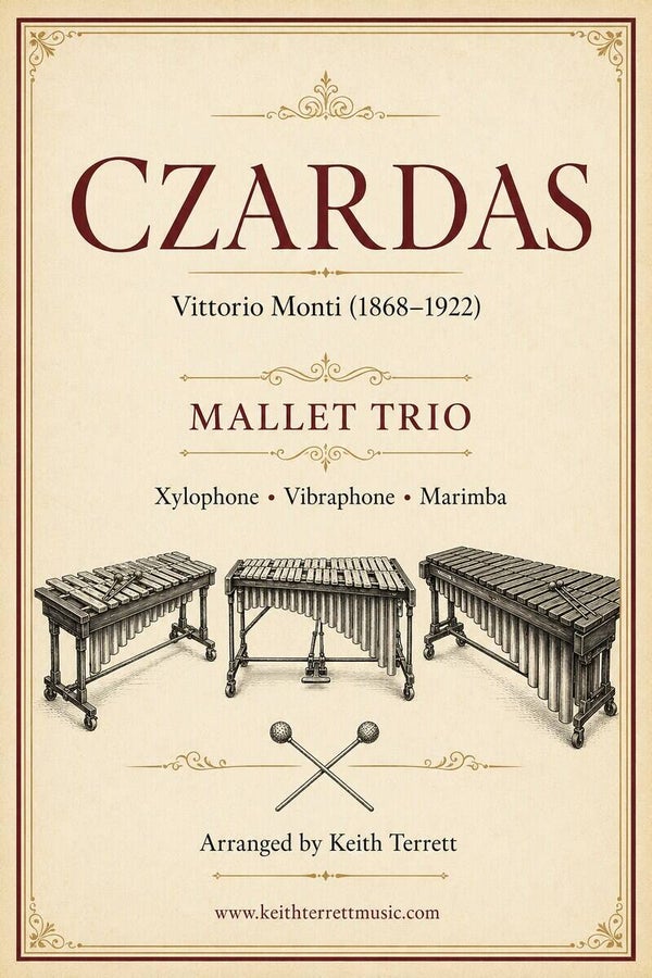 Czardas for Mallet Trio