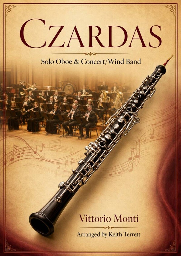 Czardas for Oboe & Concert/Wind Band
