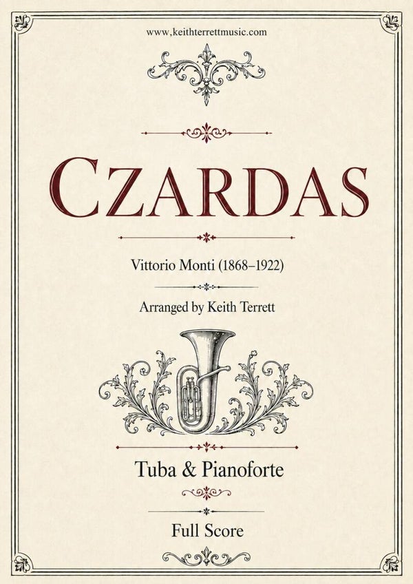 Czardas for C Tuba & Piano
