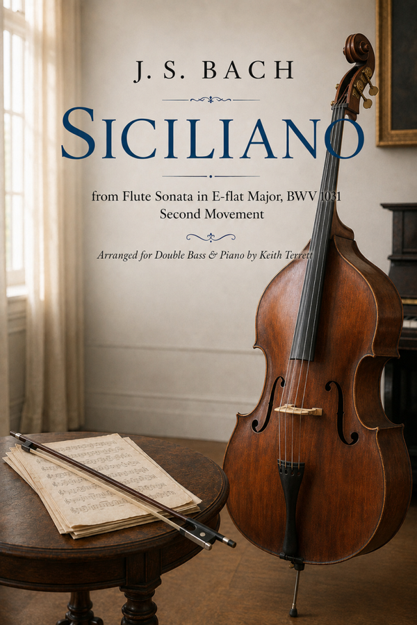 Sicilienne for Double Bass & Piano