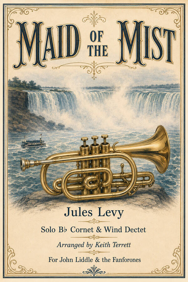 Maid of the Mist Polka for Solo Bb Cornet & Wind Dectet