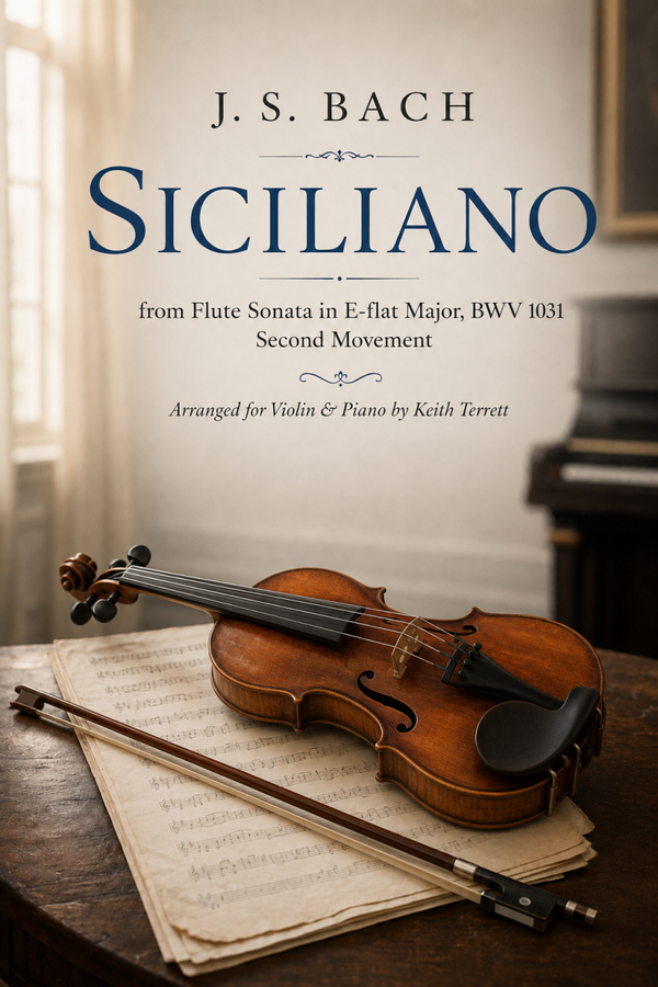 Sicilienne for Violin & Piano