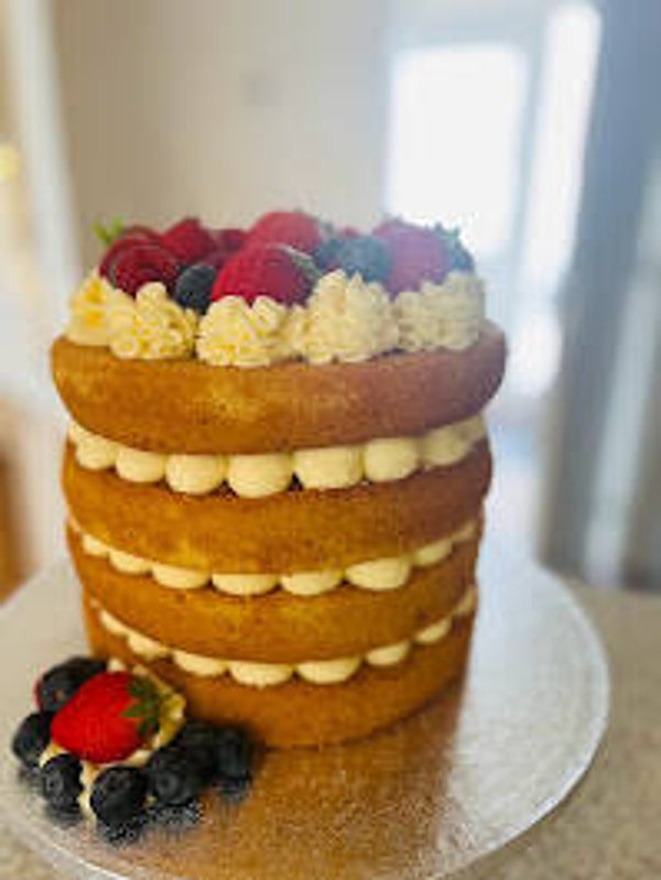 British Victoria Sponge Cake(2 Layers)-Small