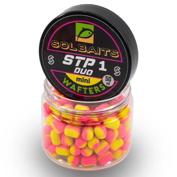 WAFTERS SOLBAITS STP 2 DUO MINI YELLOW - WASHOUT PINK