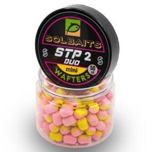 WAFTERS SOLBAITS STP 2 DUO MINI YELLOW - WASHOUT PINK