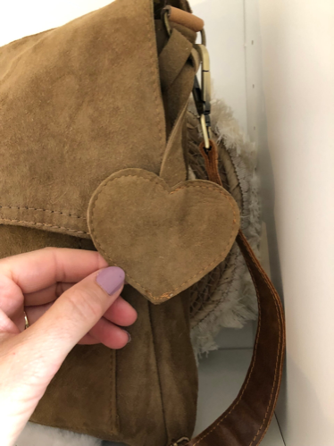 Herinneringstas gemaakt van een dierbare jas | Sandra Creaties