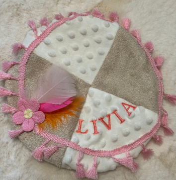 Pietenmuts gepersonaliseerd met naam | SandraCreaties