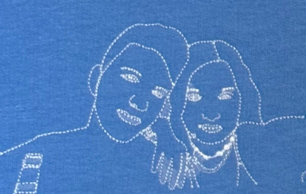 Sweater lijntekening