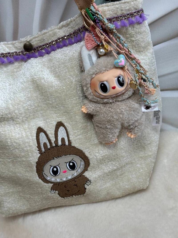 Labubu shopper Uniek & handgemaakt