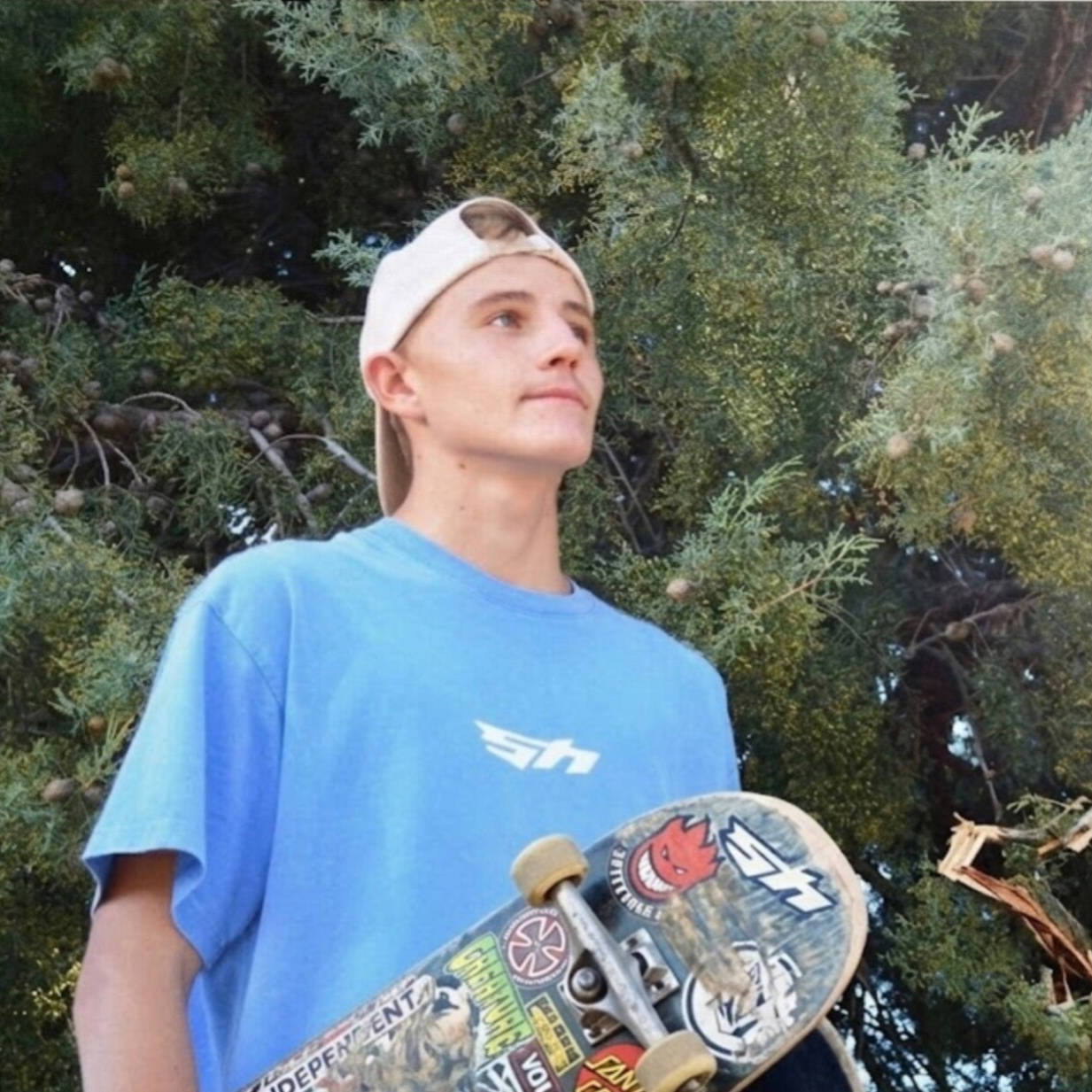 Vintage blue dream life Tee