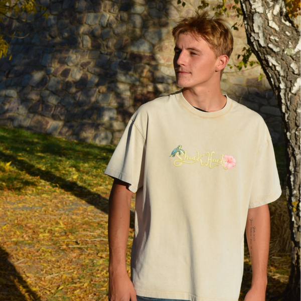 Vintage cream turtle shell Tee