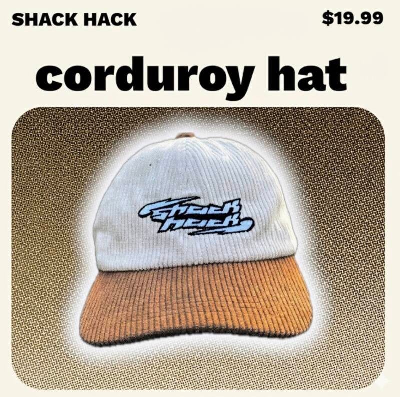 Corduroy hat