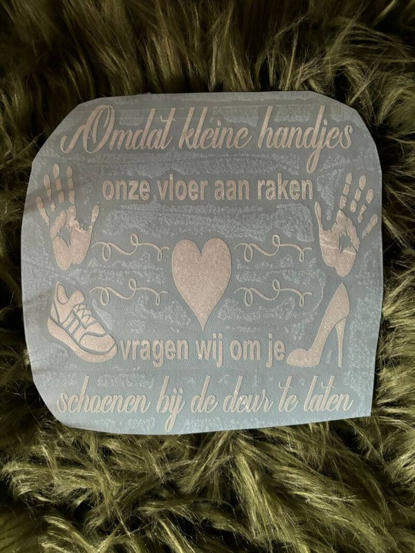 sticker schoenen
