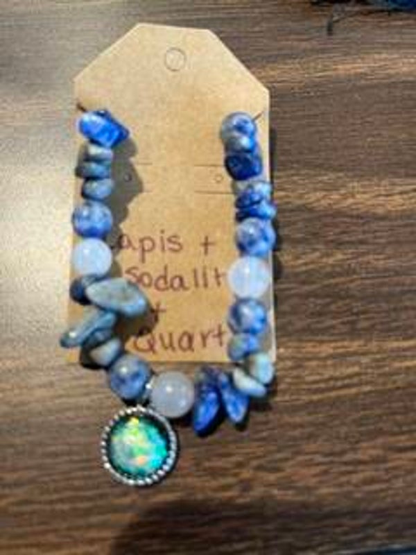 Lapis, Sodalite & Quartz