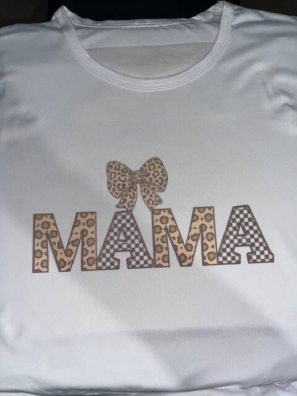 Mama Mixed Print