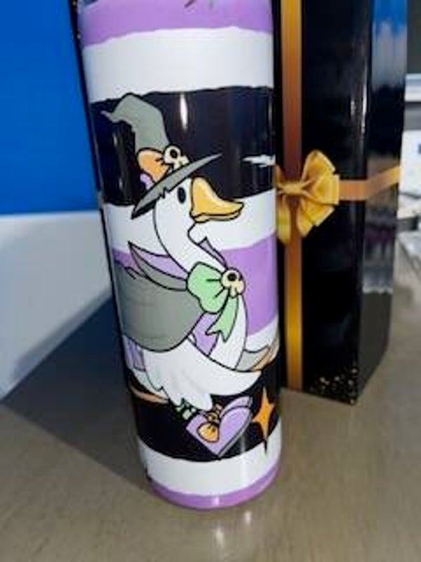 Witchy Goose Tumbler