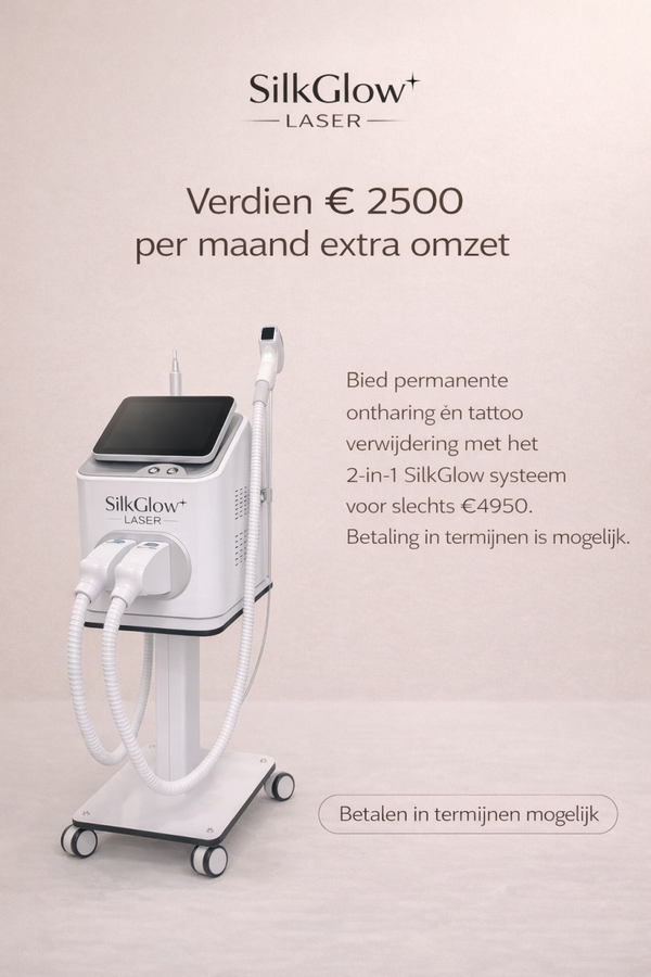 Silkglow Laser 4000W  2 in 1 High Pro Power Systeem