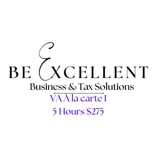 VA À la carte I 5 Hours $275