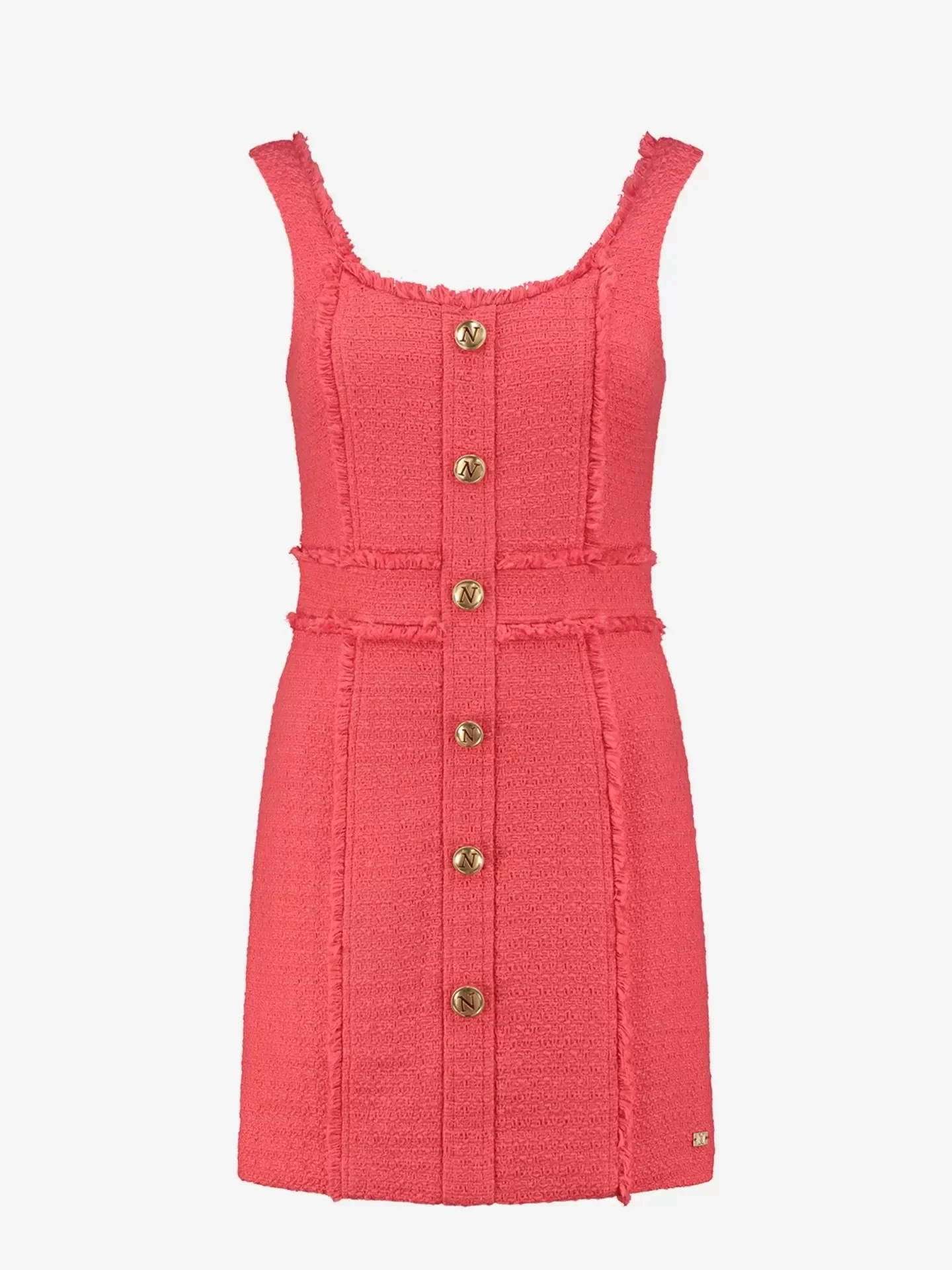 NIKKIE Strakke tweed jurk Beverly Hills Dress