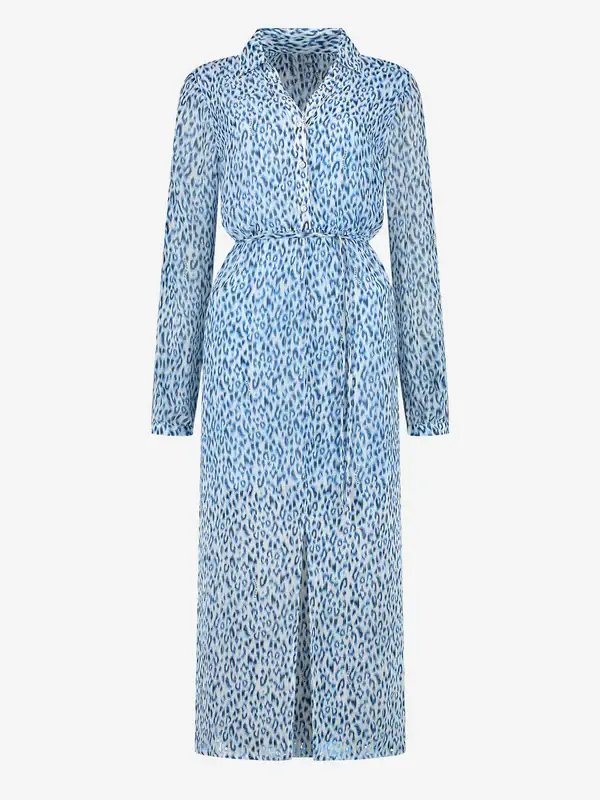 FIFTH HOUSE CLOE SHIRT DRESS BRIGHT WASH BLUE