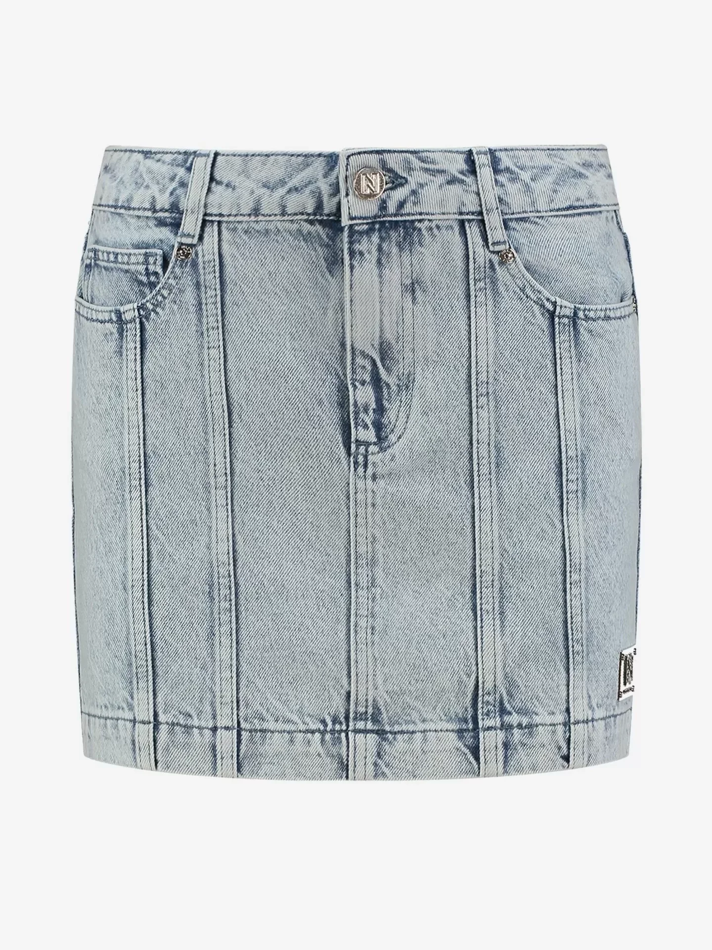 NIKKIE Denim skirt Brentwood Skirt LIGHT BLUE