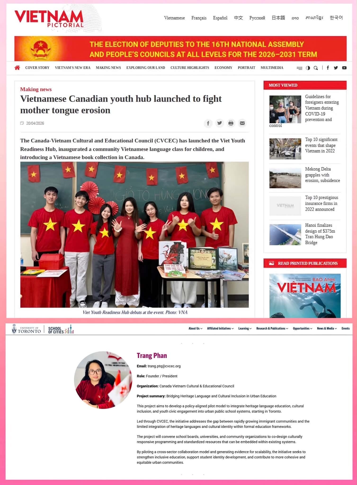 Viet Youth Readiness Hub Leading Urban Change UoT