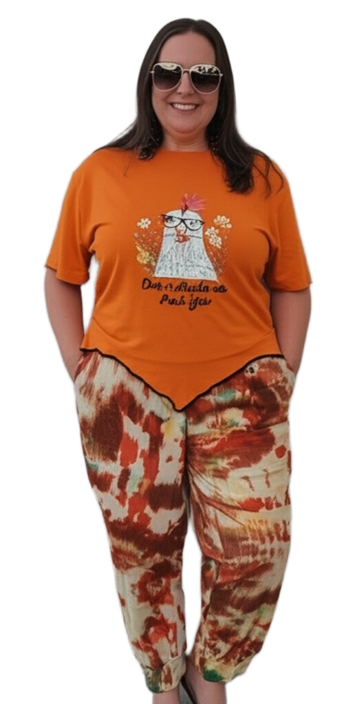 Harem Hippie vibe tie dye Pants.