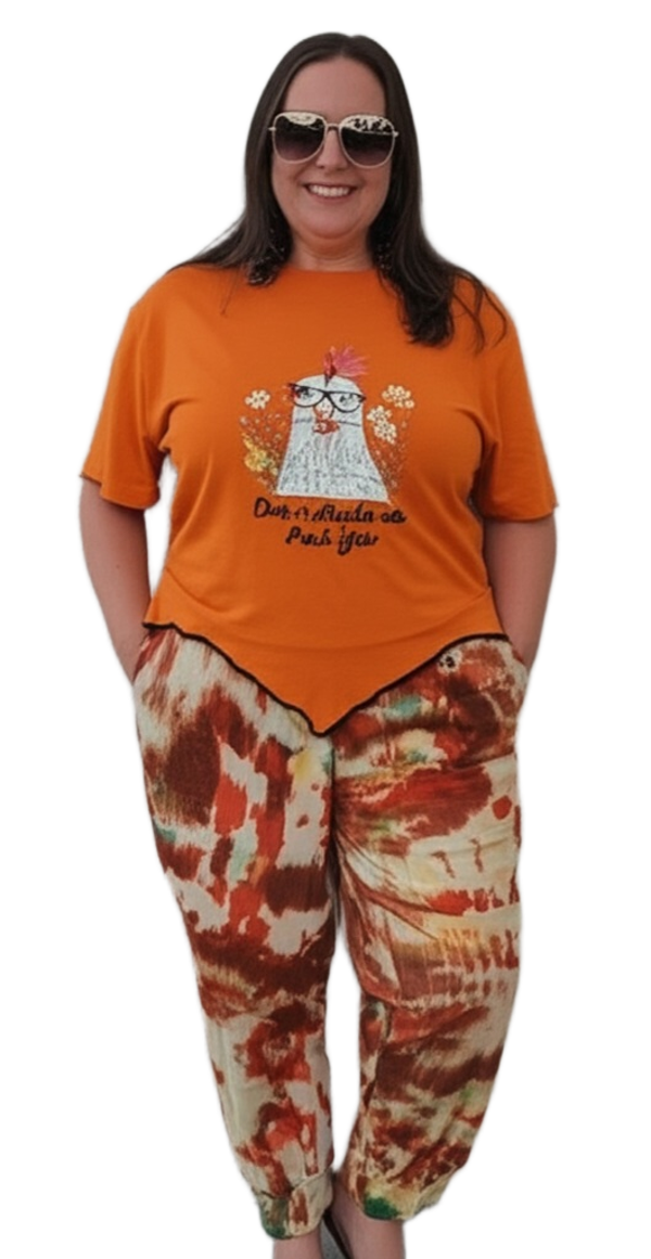 Harem Hippie vibe tie dye Pants.