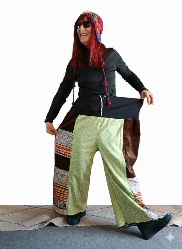 Jigsaw pants.  Med/Lrg